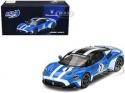 MASERATI MC20 #1 BLUE "PERFORMANCE EXPERIENCE" 1/64 CAR BY BBR MODELS BBRDIE6408